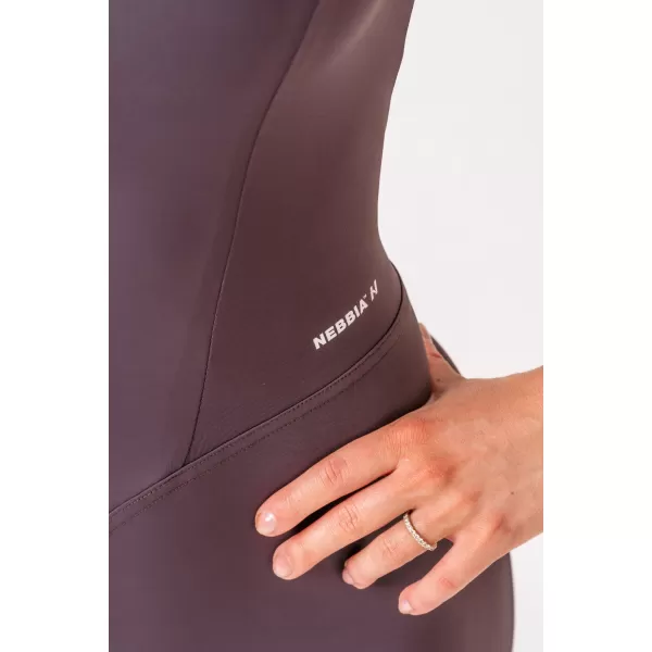  Figurformender, ausgestellter Overall OWN THE GYM 397 BROWN Nebbia 
