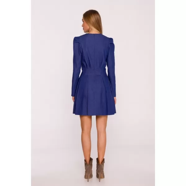 Kleid MOE M884 BLAU 