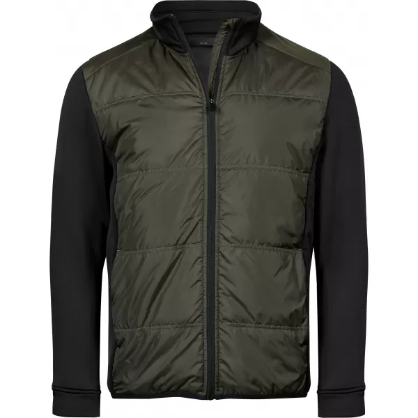  Herrenjacke TEE JAYS | TJ 9110 TIEFGRÜN/SCHWARZ 