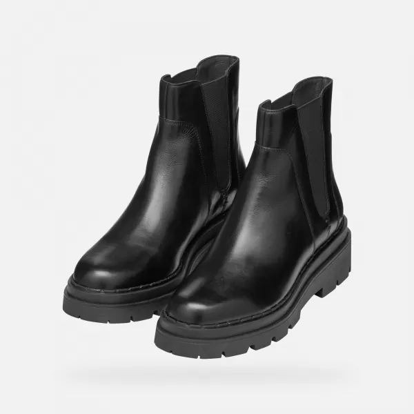  Damenschuhe GEOX FELLENY G004573 SCHWARZ 