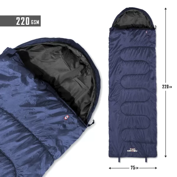  Schlafsack PENTAGON SENTINEL SLEEPING BAG 220GR/M² D19001 MITTERNACHTSBLAU 