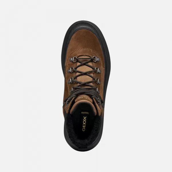  Herrenschuhe GEOX GRANITO + GRIP B A G011188 DUNKELBRAUN 