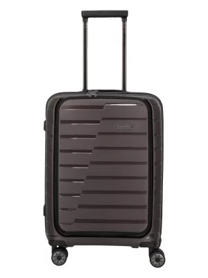 Koffer TRAVELITE AIR BASE 4W S FRONT POCKET KAFFEE