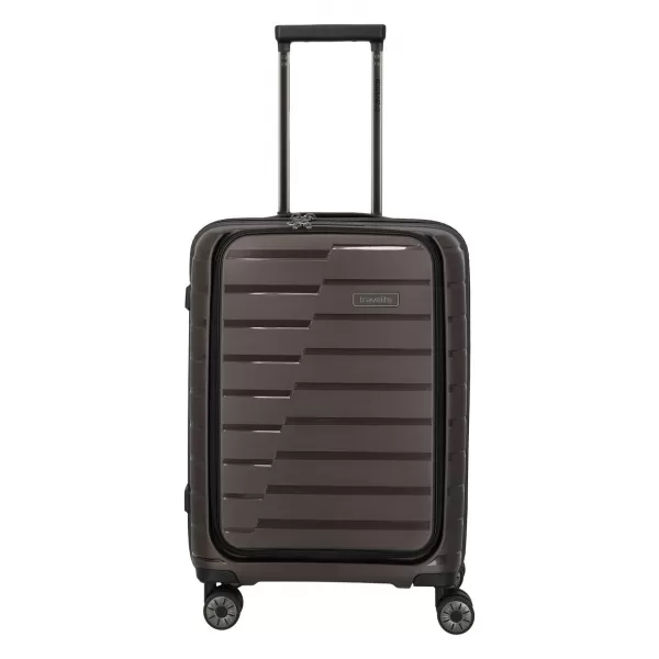  Koffer TRAVELITE AIR BASE 4W S FRONT POCKET KAFFEE 
