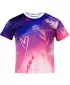 Funktionaler t -Shirt -Prämie von Kindern ALTISPORT VOJ/ALK083TR01 LILA