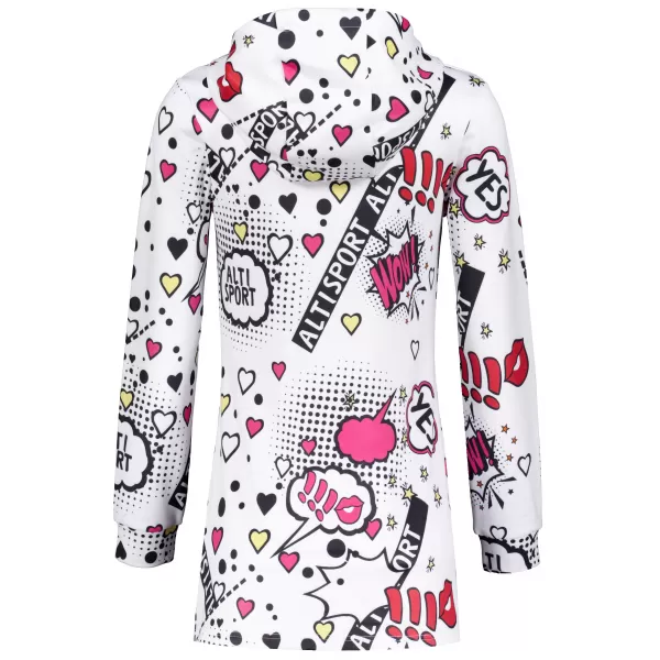  Damen-Sweatshirt ALTISPORT GITA WEIß 