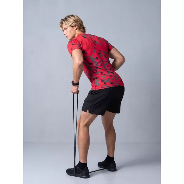  Funktionelle Kompression von Männern t -Shirt Premium ALTISPORT VOJ/ALM108TR04 ROT 