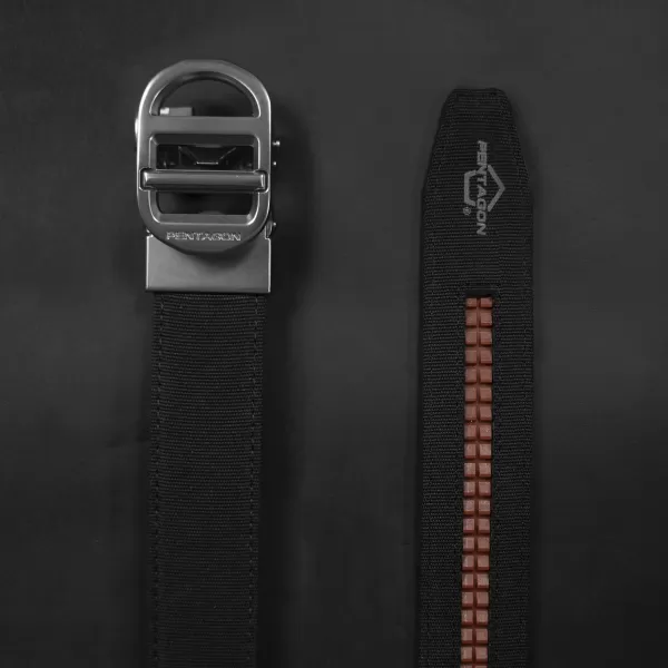  Gürtel PENTAGON CHUCK RATCHET BELT DRK K17104 SCHWARZ 