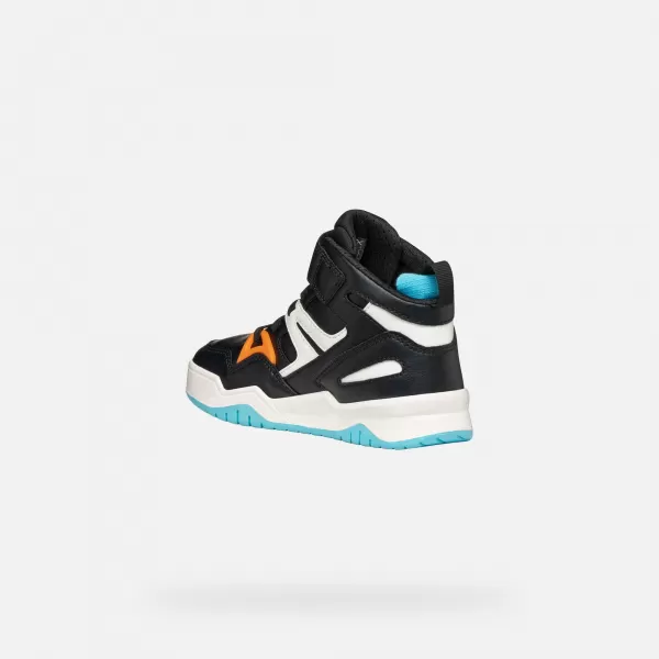  Turnschuhe für Jungen GEOX PERTH J567RA054FUC0038 SCHWARZ 