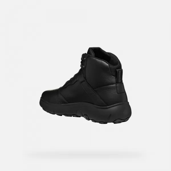  Herren-Stiefeletten GEOX G006828 SCHWARZ 
