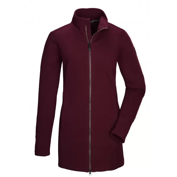  Damen-Sweatshirt KILLTEC KOW 4 BURGUND 