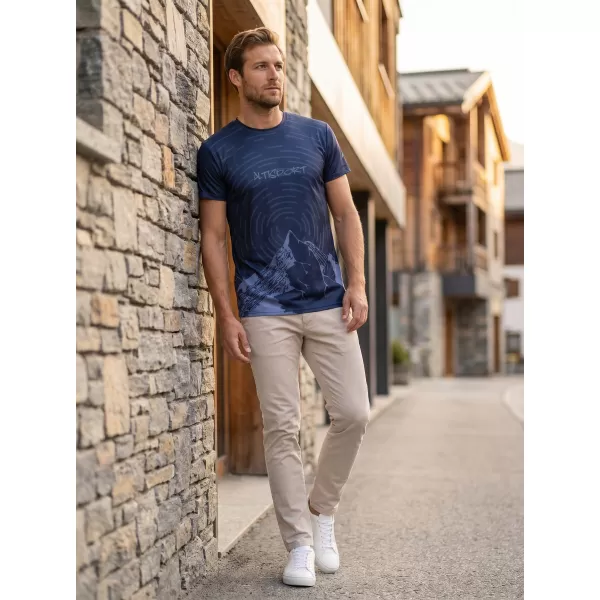 Herren Freizeithemd Premium ALTISPORT VOJ/ALM121TR06 MARINEBLAU 