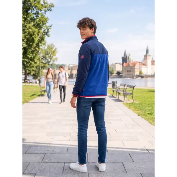  Fleece-Sweatshirt für Herren ALTISPORT GAMEL BLAU 