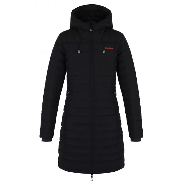  Damenmantel HUSKY DAILI L SCHWARZ 
