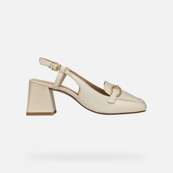  Damenschuhe mit Absatz GEOX CORONILLA CREMIG 