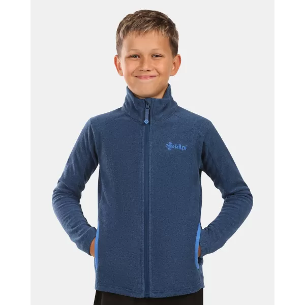  Fleece-Sweatshirt für Kinder KILPI GLAMER-J ZJ0203KI DUNKELBLAU 