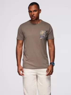 Hemd OMBRE OM-TSPT-0227 DUNKLE OLIVE