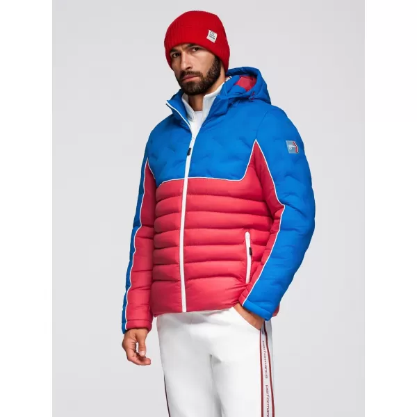  Jacke OMBRE OM-JALP-0206 BLAU UND ROT 