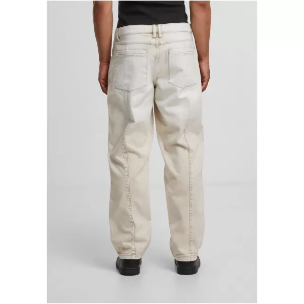  Jeans URBAN CLASSICS TB7605 WEIß SCHMUTZIG GEWASCHEN 