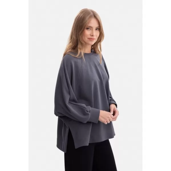  Damen-Sweatshirt BEWEAR B306 STAHL 