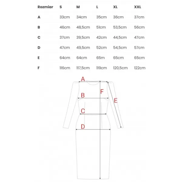  Kleid STYLOVE S412 GRAU 