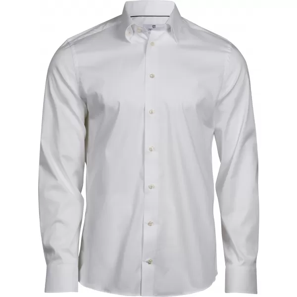  Herrenhemd TEE JAYS | TJ 4024 WEIß 