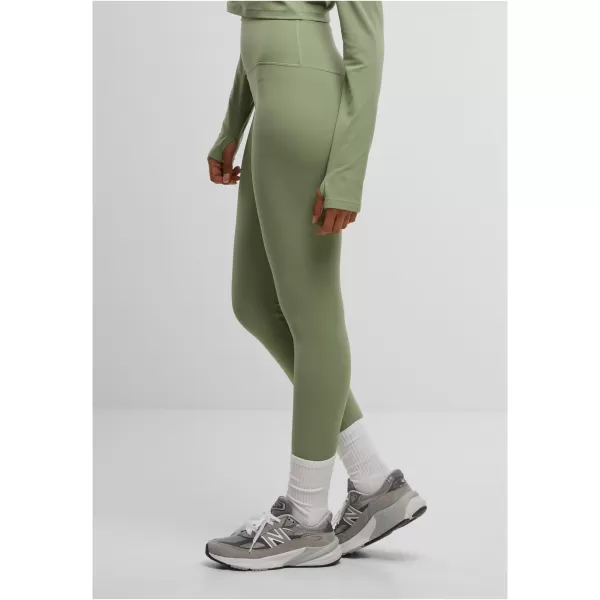  Damenhosen URBAN CLASSICS TB7804 MATCHA GREEN 