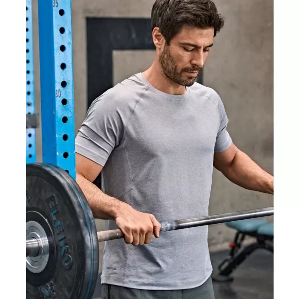  Herren-T-Shirt TEE JAYS | TJ 7020 SCHWARZE MELANGE 
