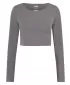 Damen-T-Shirt URBAN CLASSICS TB7807 SENIOR GRAU