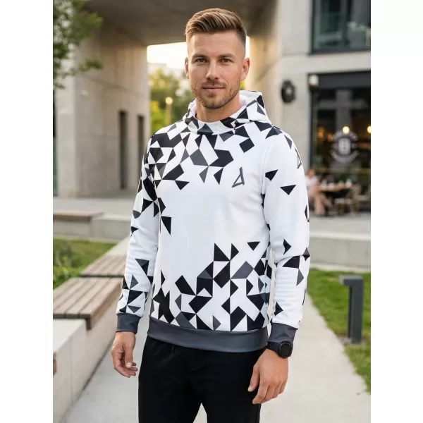  Hochwertiges Funktions-Sweatshirt für Herren ALTISPORT VOJ/ALM108MI01 WEIß 