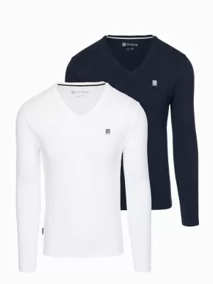 Herren -Set OMBRE Z103 WEIß/BLAU MISCHEN