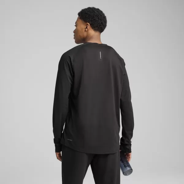  Hemd PUMA M RUN CLOUDPUN LONG SLEEVE 52662801 PUMA SCHWARZ 