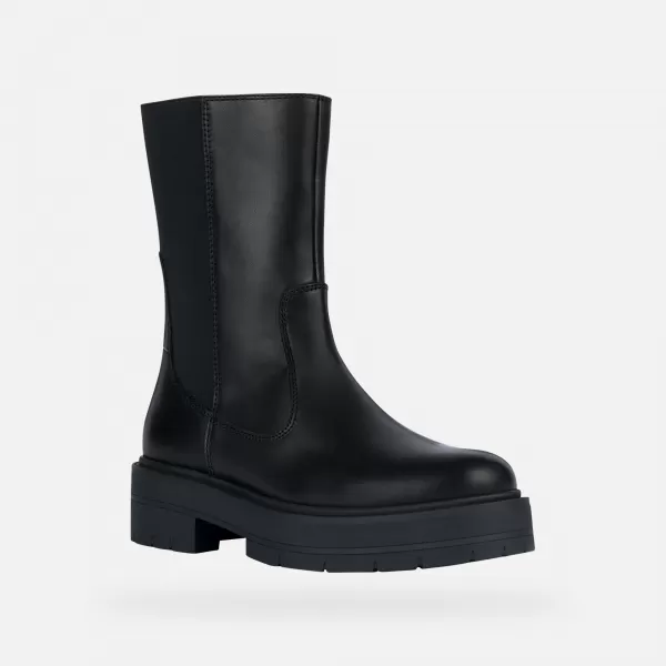  Damen-Stiefeletten GEOX G004255 SCHWARZ 