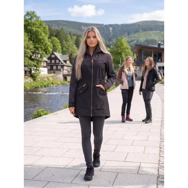  Frauen -Softshelljacke für Frauen ALTISPORT GEMEE SCHWARZ 