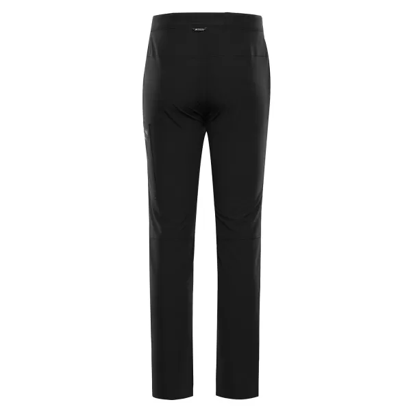  Frauen -Softshell -Hosen ALPINE PRO CORBA LPAF663 SCHWARZ 