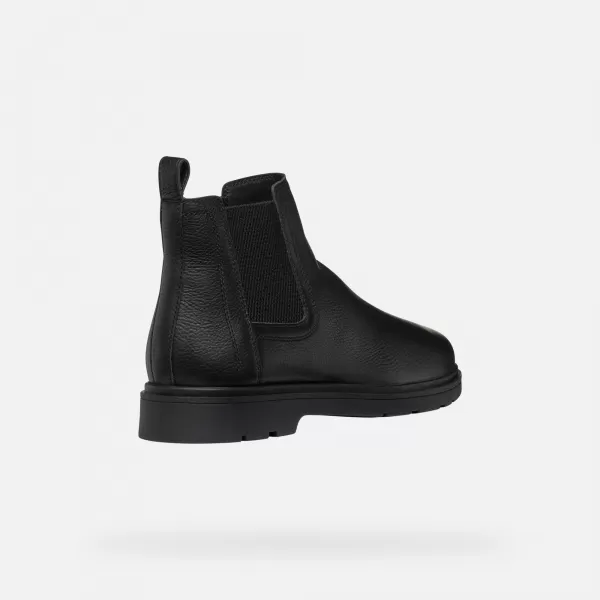  Herren-Stiefeletten GEOX SPHERICA EC1 SCHWARZ 