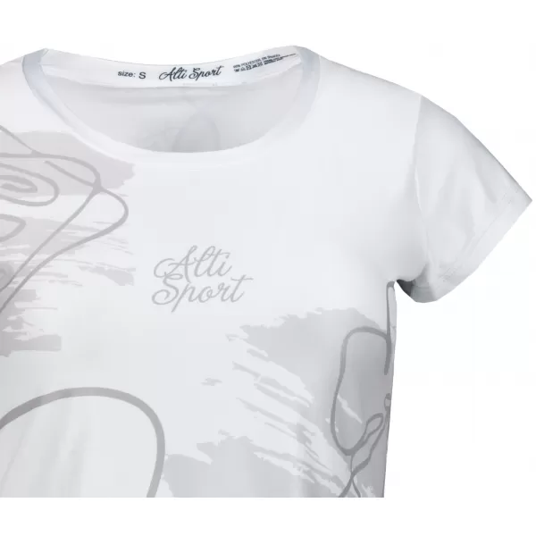 Damen Freizeitshirt Premium ALTISPORT VOJ/ALW120TR06 HELLGRAU 