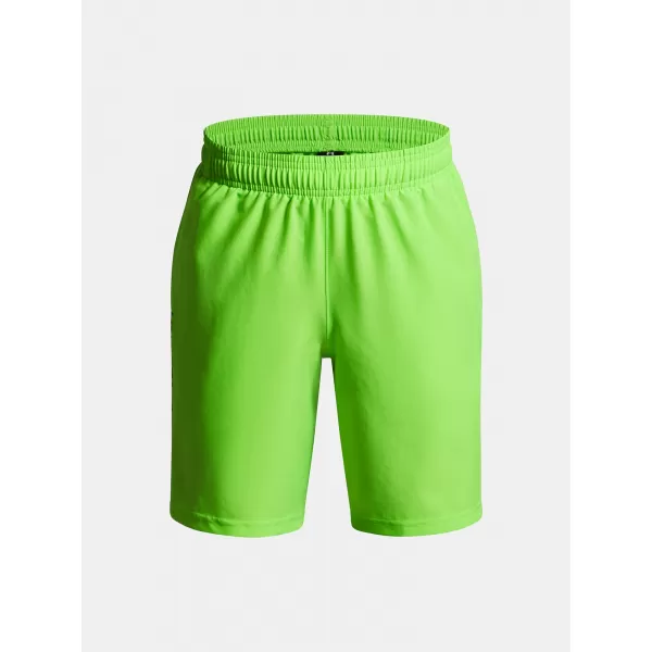  Shorts für Jungen UNDER ARMOUR UA TECH WOVEN WORDMARK SHORT 1383341-389 GRÜN 