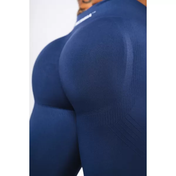  Shaping nahtlose Maximum-Push-up-Leggings FLOW SEAMLESS 497 BLAU Nebbia 