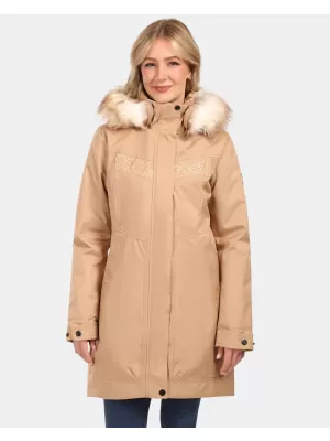 Damenmantel KILPI PERU-W ZL0128KI BEIGE