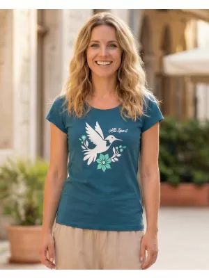 Frauen t -Shirt mit kurzen Ärmeln ALTISPORT ALW192122 KEROSIN