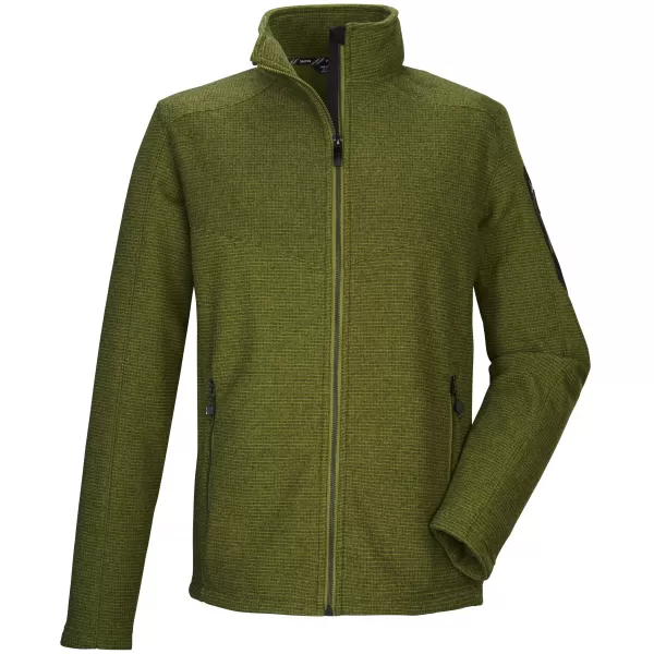  Herren-Sweatshirt KILLTEC KOW 75 DUNKLE LIMETTE 