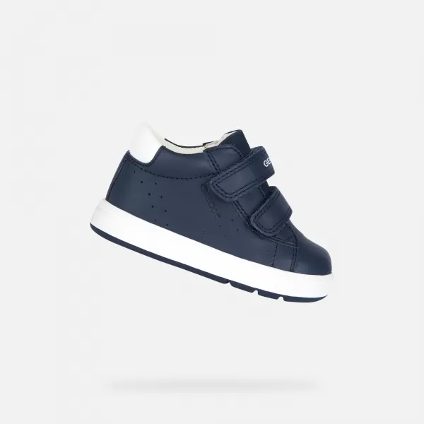  Schuhe für die ersten Schritte für Jungen GEOX BIGLIA DUNKELBLAU 