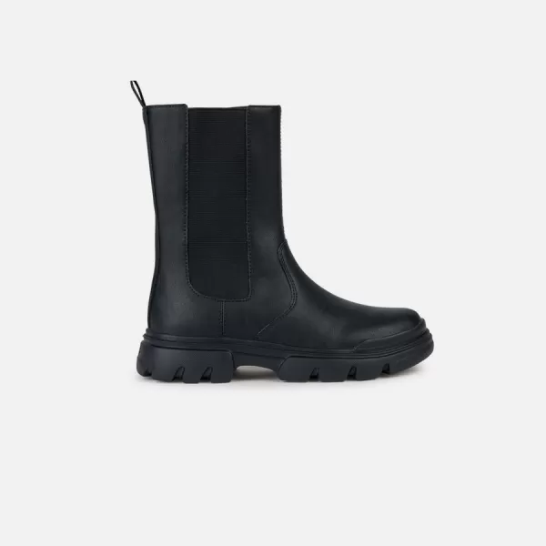  Stiefeletten für Mädchen GEOX JUNETTE SCHWARZ 