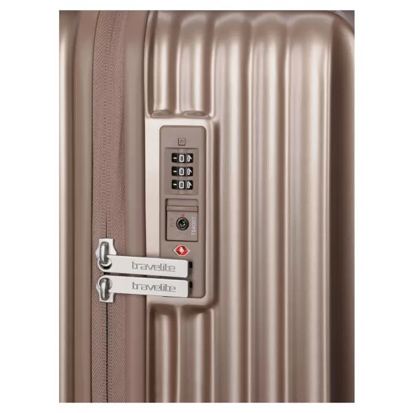  Koffer TRAVELITE PAROS 4W S,M,L CAPPUCCINO 