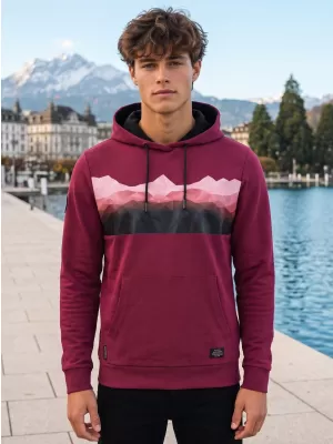 Herren-Sweatshirt ALTISPORT GORO BURGUND
