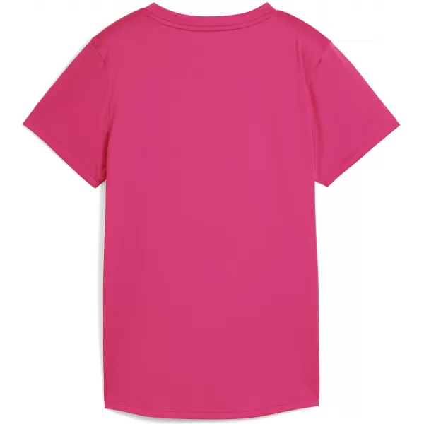  Hemd PUMA W TAD ESSENTIAL VNECK TEE 52589099 GLÜHEND ROSA 