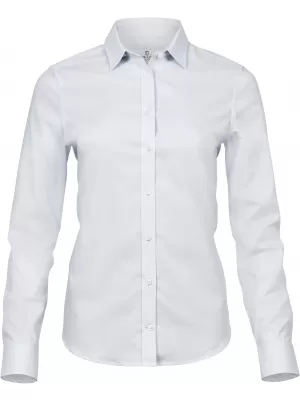 Damenhemd TEE JAYS | TJ 4025 WEIß