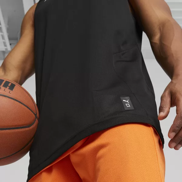 Herren-Tanktop PUMA REVERSIBLE PRACTICE JERSEY 67664006 GOLDENER MOHN 