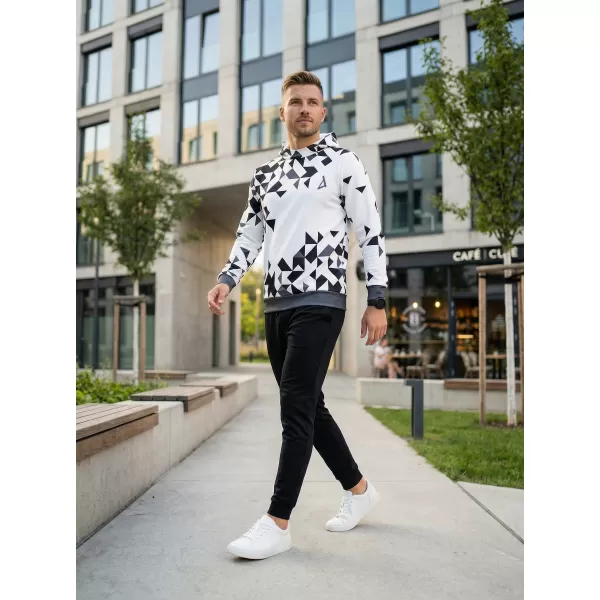  Hochwertiges Funktions-Sweatshirt für Herren ALTISPORT VOJ/ALM108MI01 WEIß 